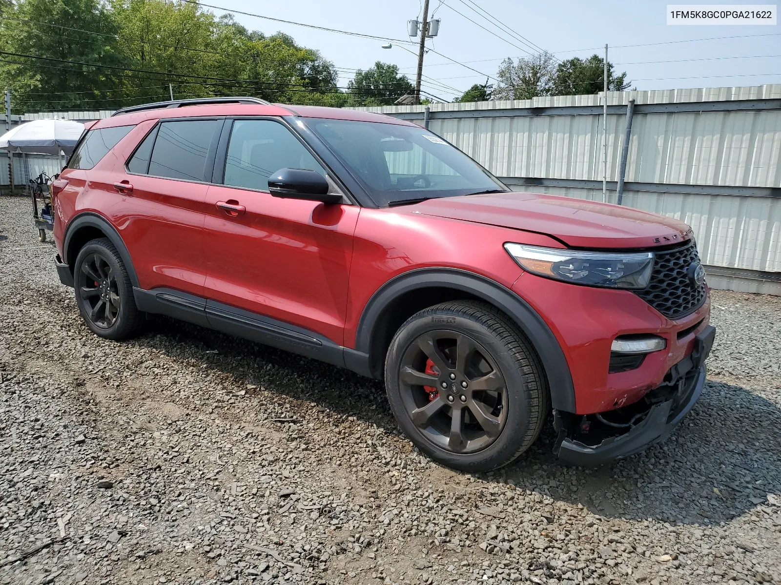 2023 Ford Explorer St VIN: 1FM5K8GC0PGA21622 Lot: 66558144