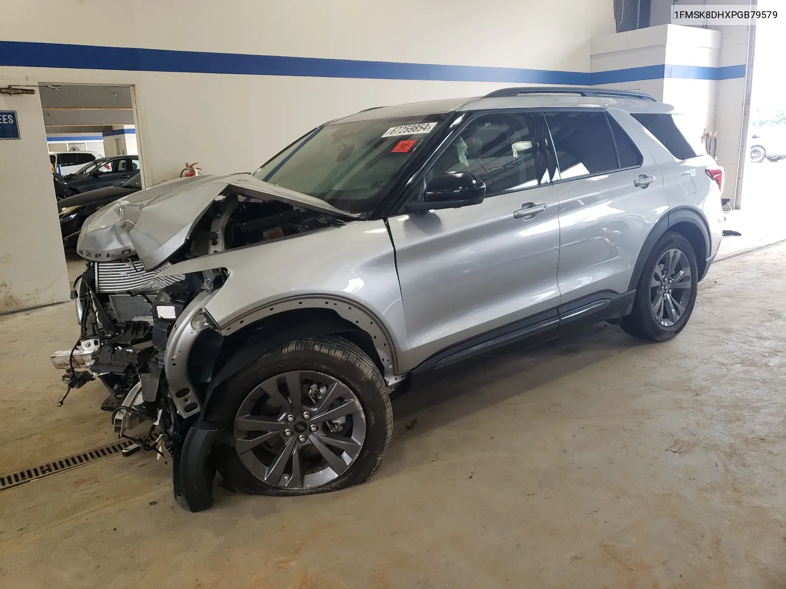 2023 Ford Explorer Xlt VIN: 1FMSK8DHXPGB79579 Lot: 67259854