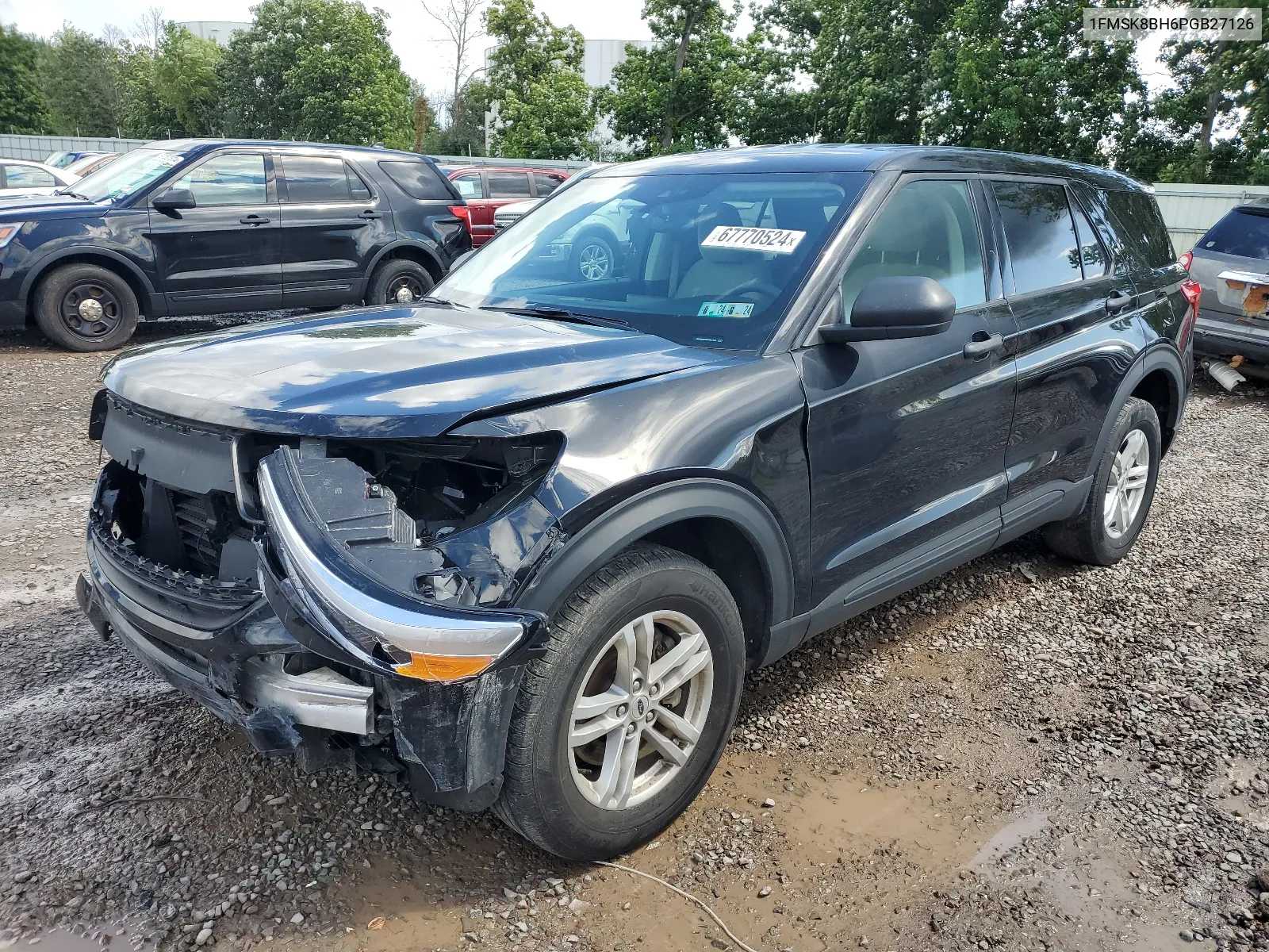 2023 Ford Explorer VIN: 1FMSK8BH6PGB27126 Lot: 67770524