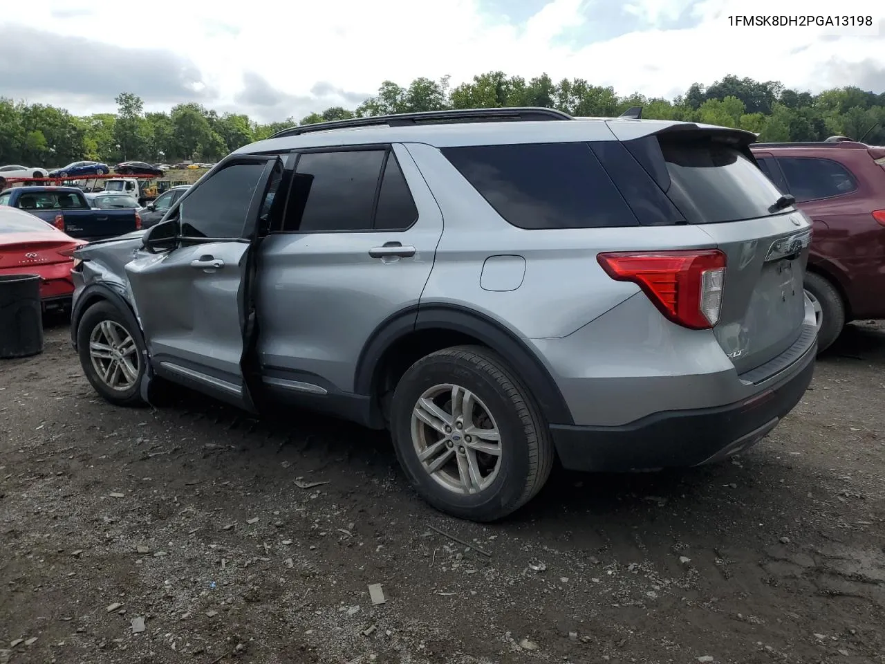 2023 Ford Explorer Xlt VIN: 1FMSK8DH2PGA13198 Lot: 67886674