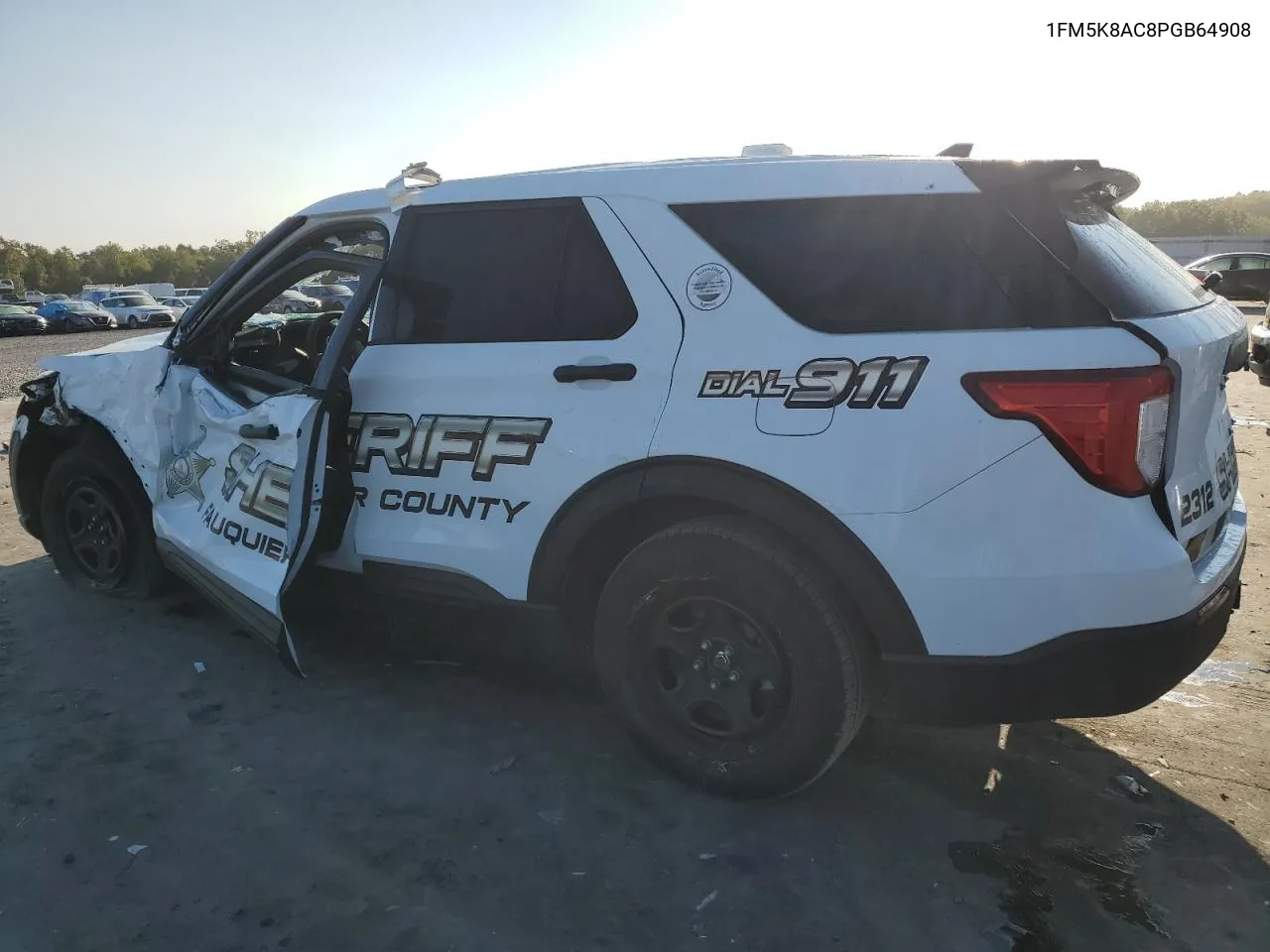 1FM5K8AC8PGB64908 2023 Ford Explorer Police Interceptor