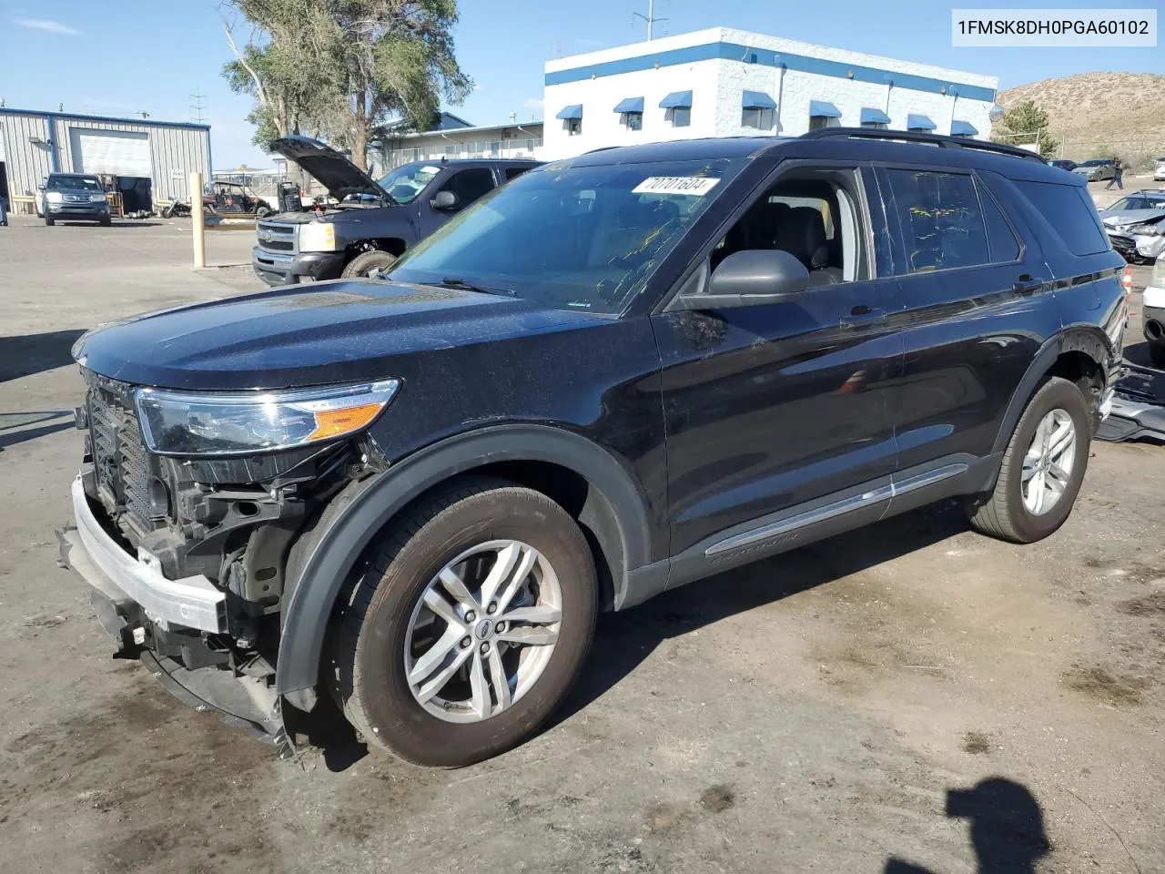 2023 Ford Explorer Xlt VIN: 1FMSK8DH0PGA60102 Lot: 70701604