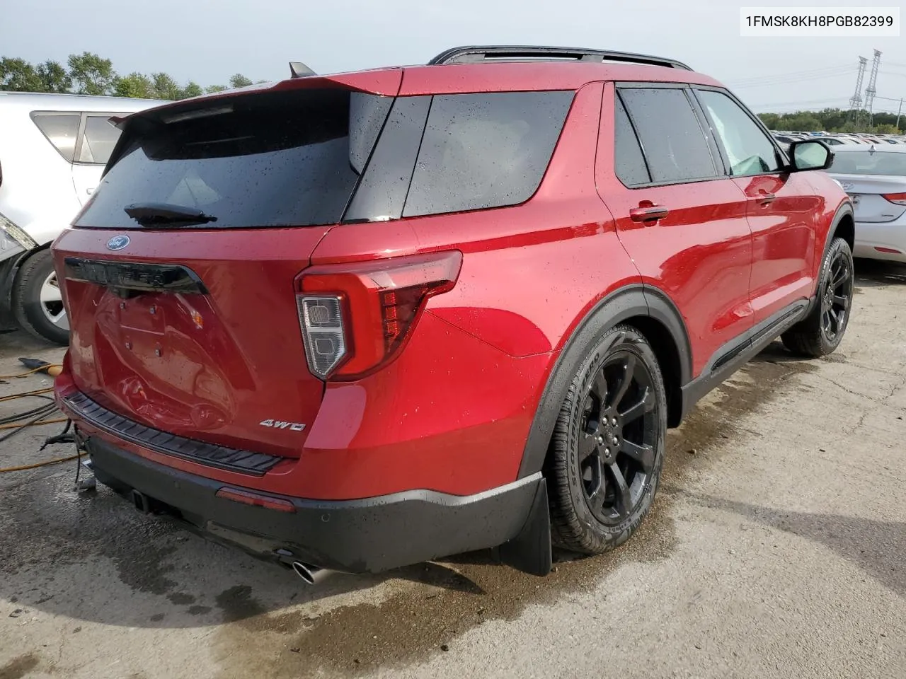 2023 Ford Explorer St-Line VIN: 1FMSK8KH8PGB82399 Lot: 70993884