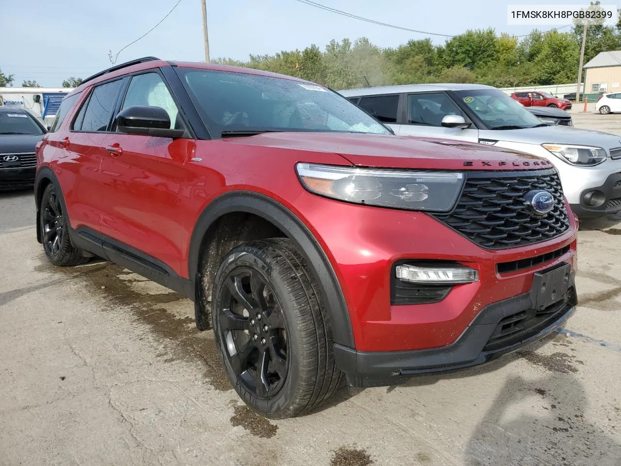 2023 Ford Explorer St-Line VIN: 1FMSK8KH8PGB82399 Lot: 70993884