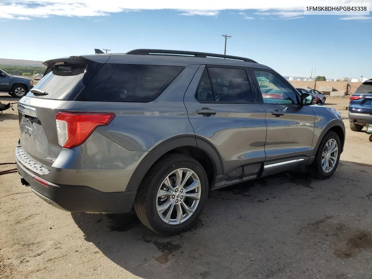 2023 Ford Explorer Xlt VIN: 1FMSK8DH6PGB43338 Lot: 71652704