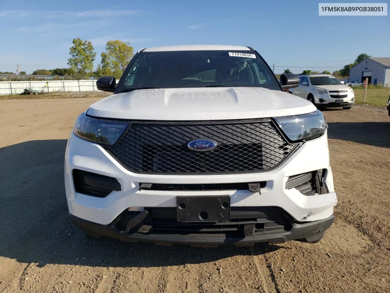 2023 Ford Explorer Police Interceptor VIN: 1FM5K8AB9PGB38051 Lot: 71914634