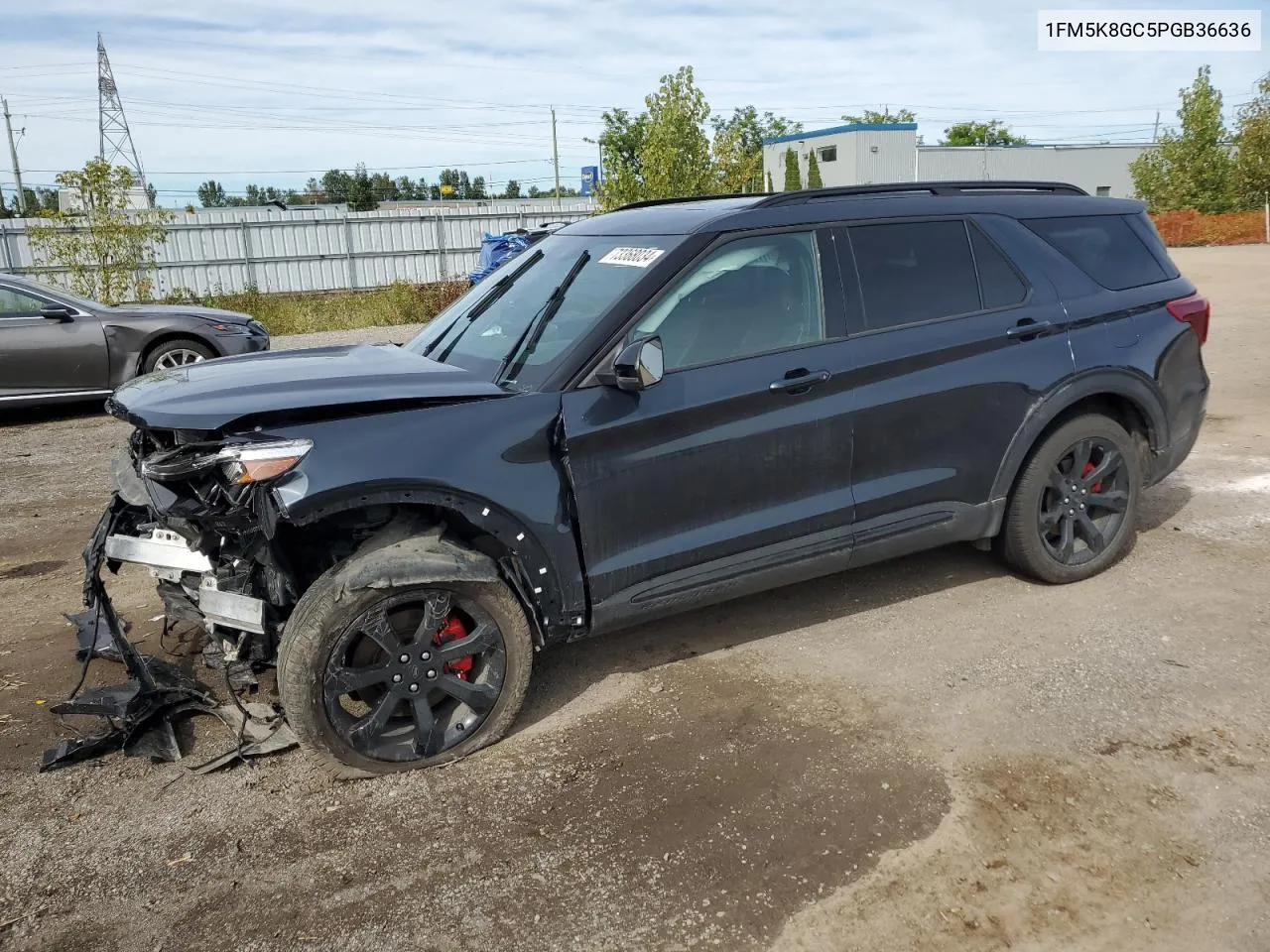 2023 Ford Explorer St VIN: 1FM5K8GC5PGB36636 Lot: 73368034