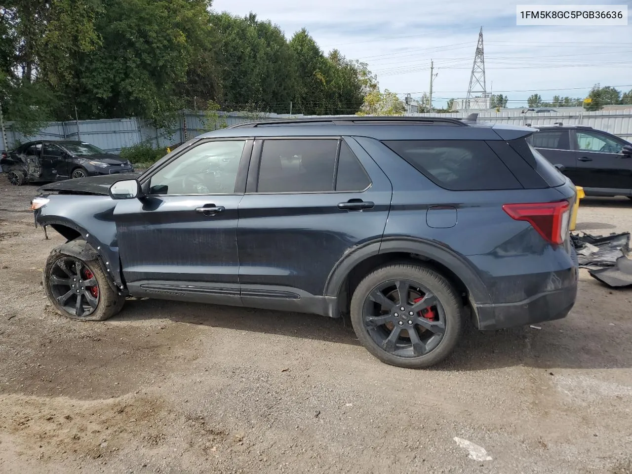 2023 Ford Explorer St VIN: 1FM5K8GC5PGB36636 Lot: 73368034