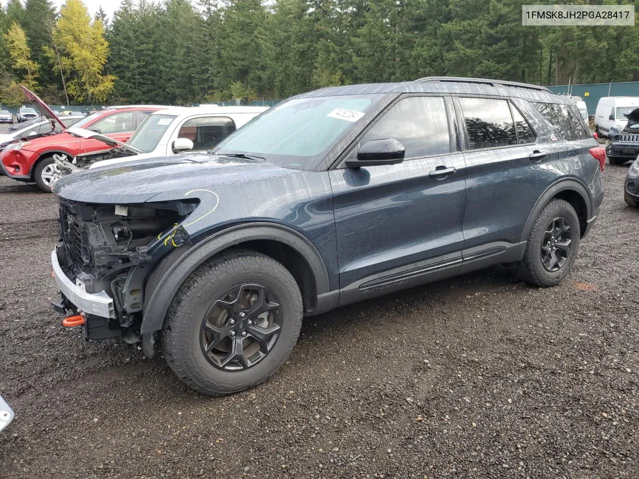 2023 Ford Explorer Timberline VIN: 1FMSK8JH2PGA28417 Lot: 74062084