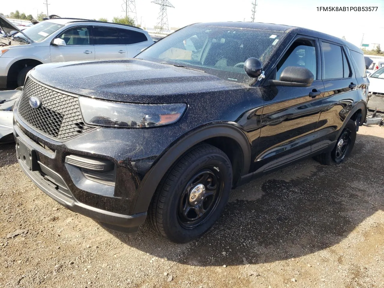 2023 Ford Explorer Police Interceptor VIN: 1FM5K8AB1PGB53577 Lot: 74268124