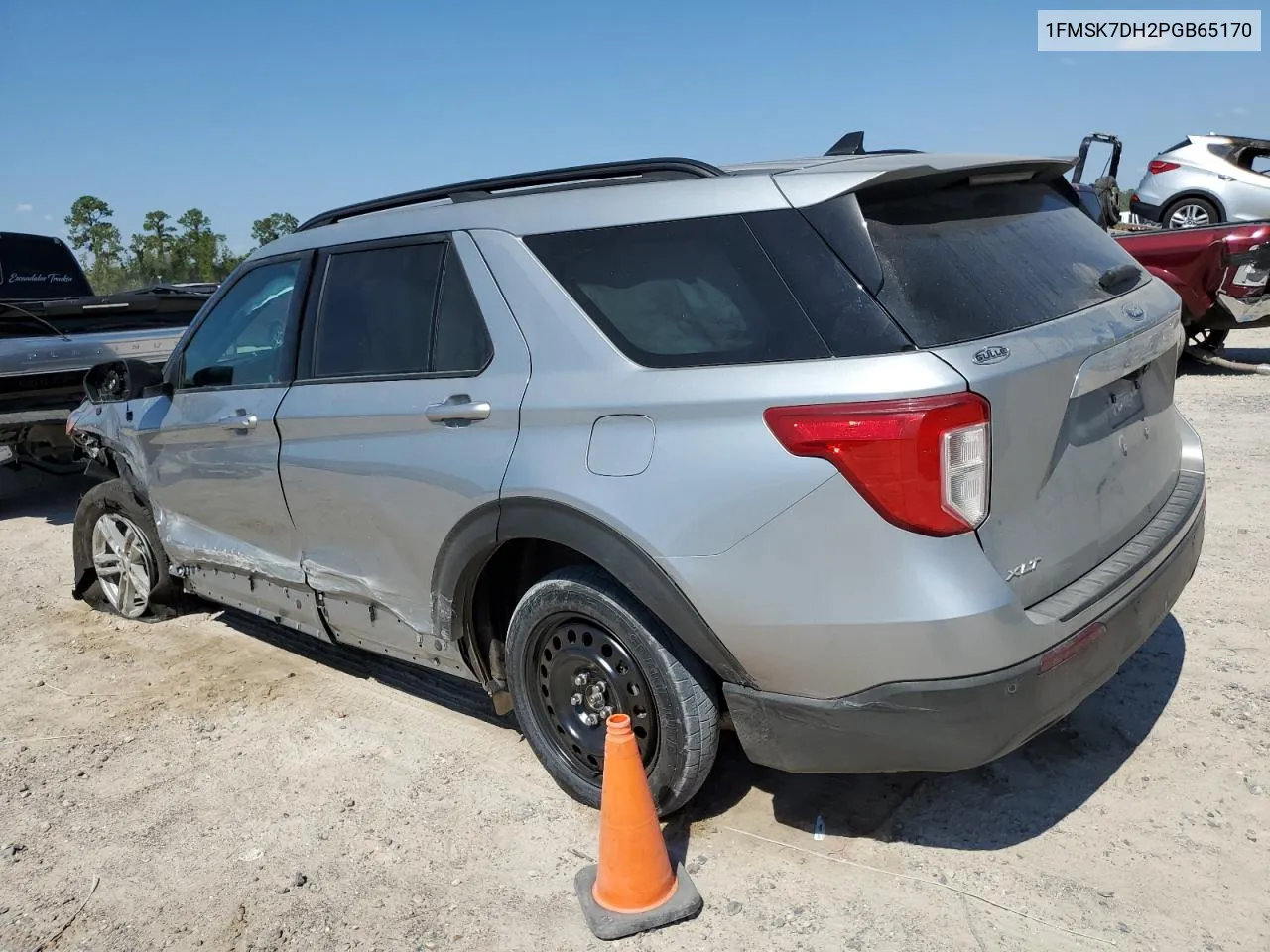 2023 Ford Explorer Xlt VIN: 1FMSK7DH2PGB65170 Lot: 74328444