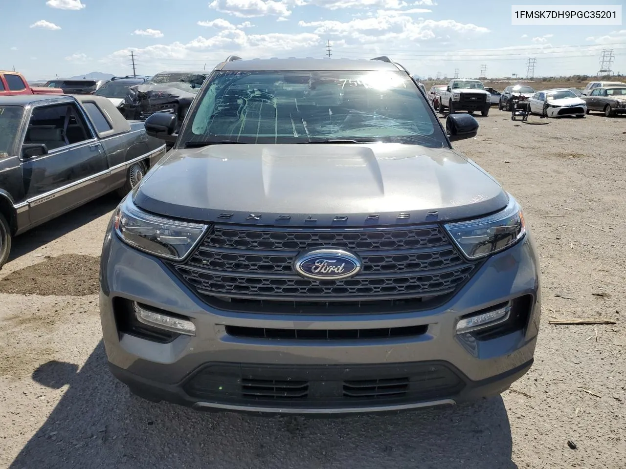 2023 Ford Explorer Xlt VIN: 1FMSK7DH9PGC35201 Lot: 75480064