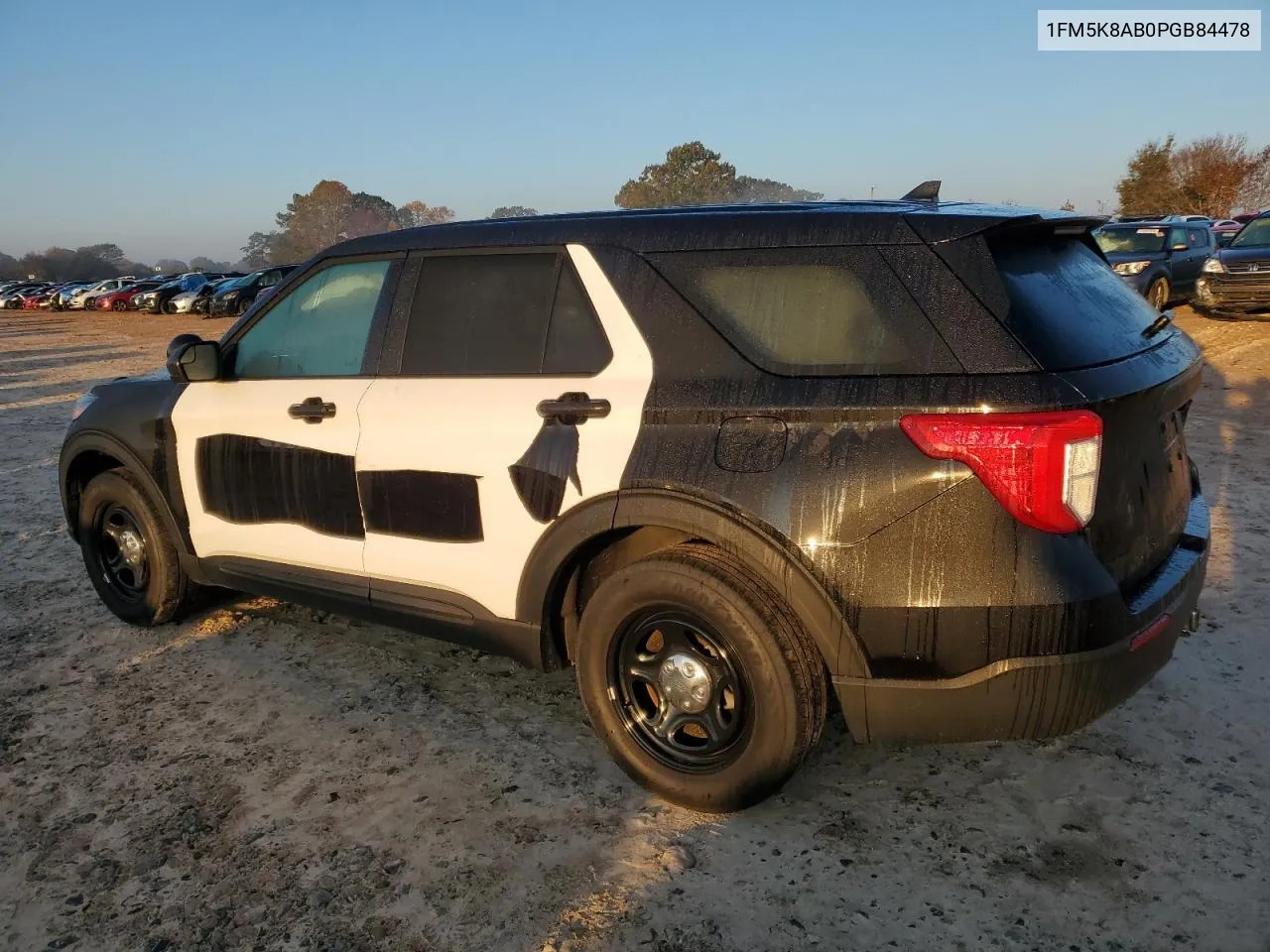 2023 Ford Explorer Police Interceptor VIN: 1FM5K8AB0PGB84478 Lot: 75622974