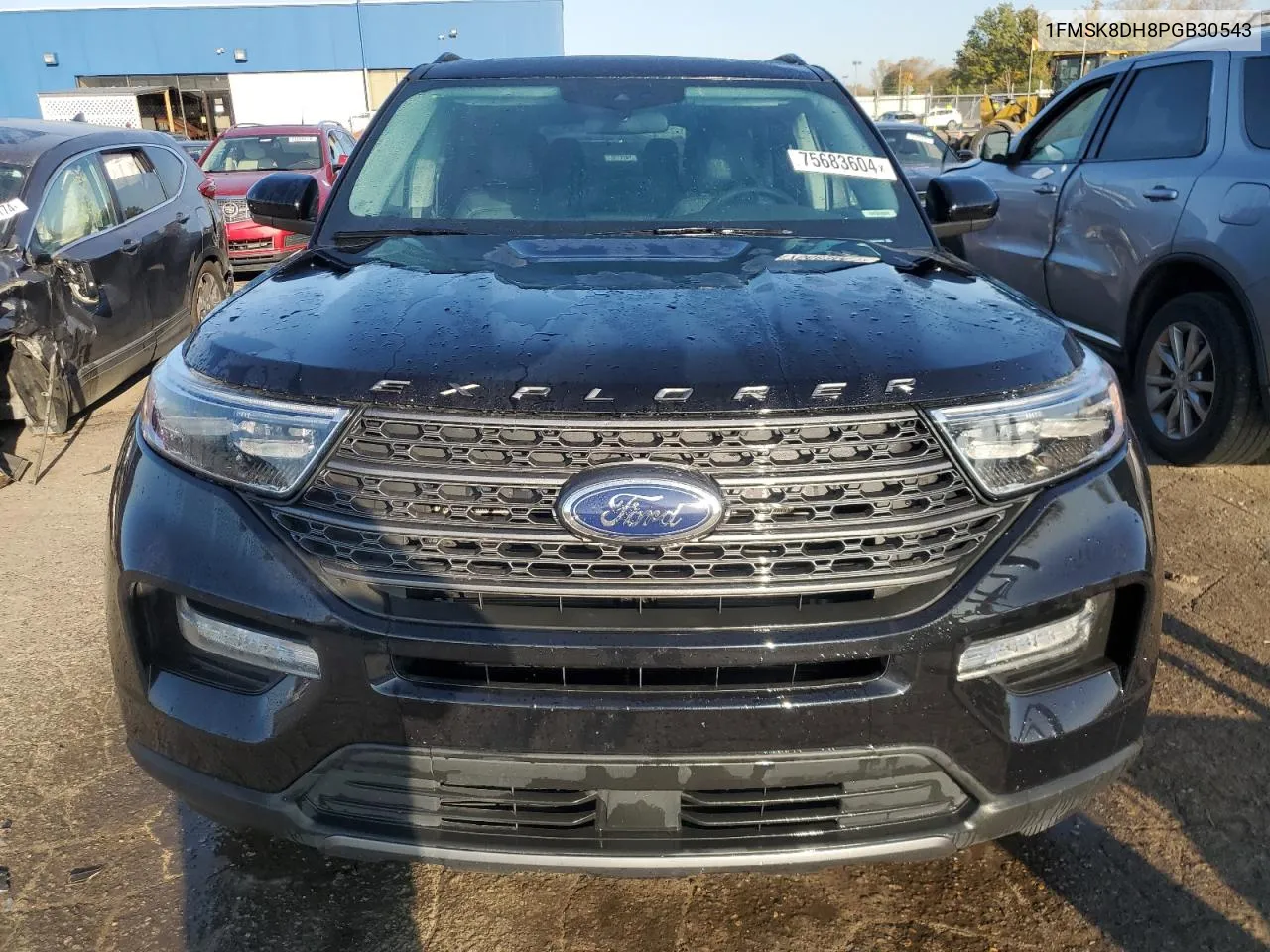 2023 Ford Explorer Xlt VIN: 1FMSK8DH8PGB30543 Lot: 75683604