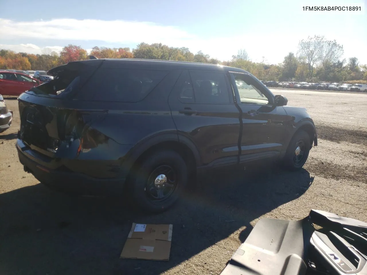 2023 Ford Explorer Police Interceptor VIN: 1FM5K8AB4PGC18891 Lot: 76072424