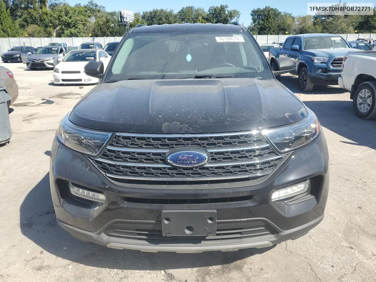 2023 Ford Explorer Xlt VIN: 1FMSK7DH8PGB72771 Lot: 76198514