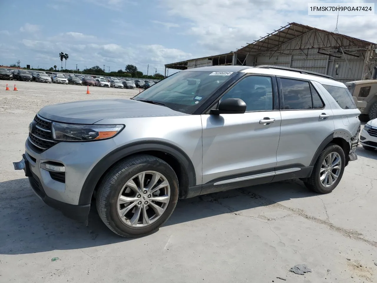 2023 Ford Explorer Xlt VIN: 1FMSK7DH9PGA47424 Lot: 76396054