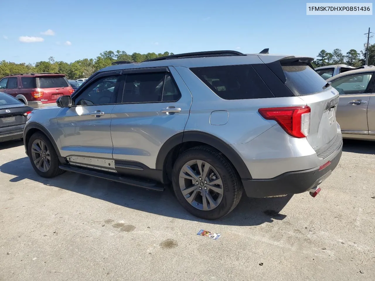 2023 Ford Explorer Xlt VIN: 1FMSK7DHXPGB51436 Lot: 77384524