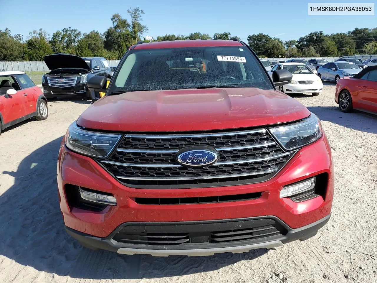 2023 Ford Explorer Xlt VIN: 1FMSK8DH2PGA38053 Lot: 77774594