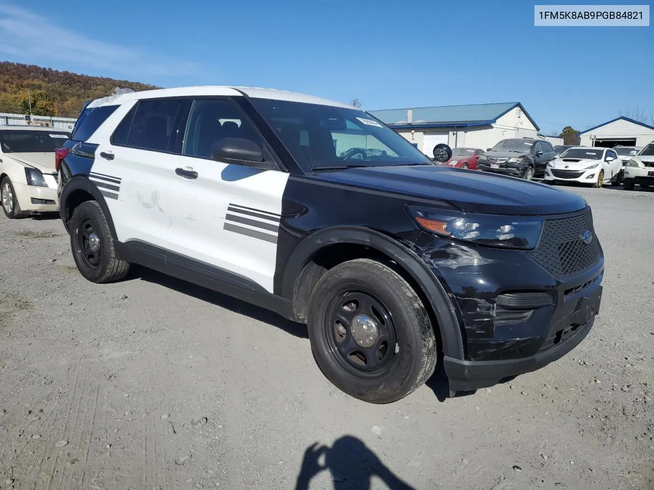 2023 Ford Explorer Police Interceptor VIN: 1FM5K8AB9PGB84821 Lot: 78068434