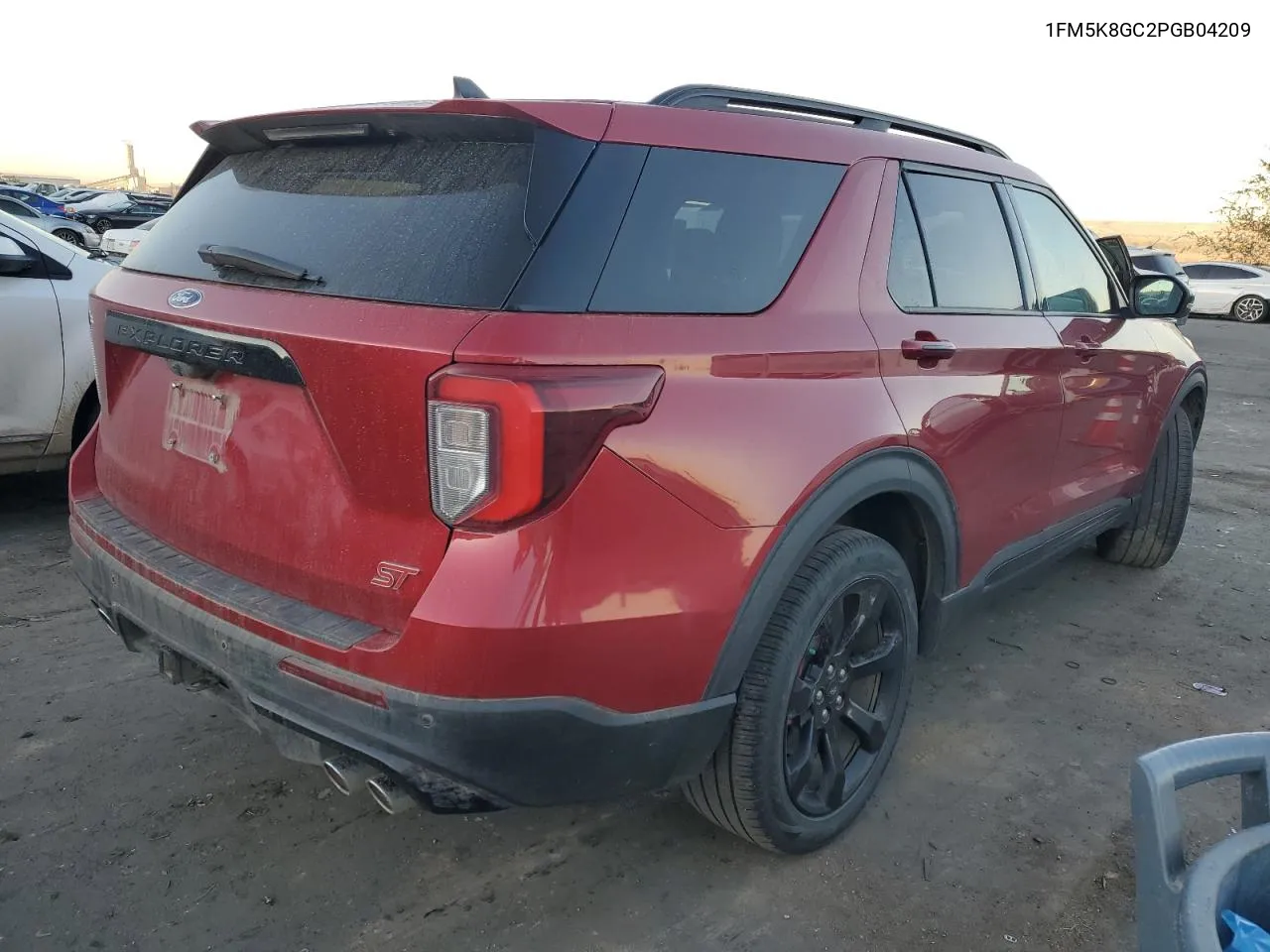 2023 Ford Explorer St VIN: 1FM5K8GC2PGB04209 Lot: 78333934