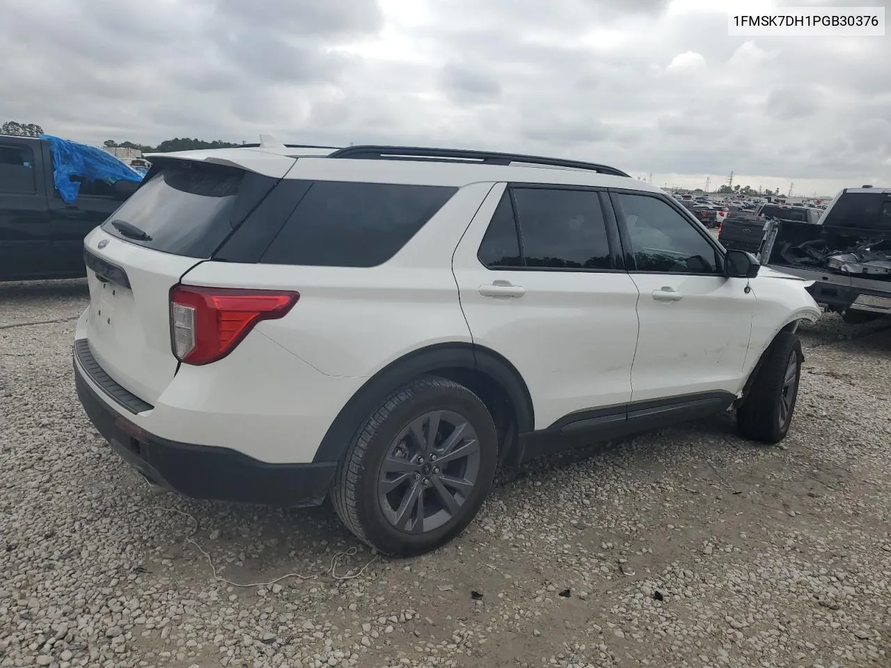 2023 Ford Explorer Xlt VIN: 1FMSK7DH1PGB30376 Lot: 78653844