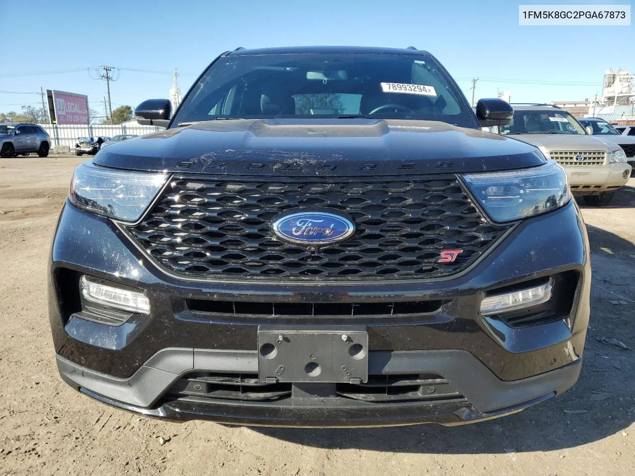 2023 Ford Explorer St VIN: 1FM5K8GC2PGA67873 Lot: 78993294