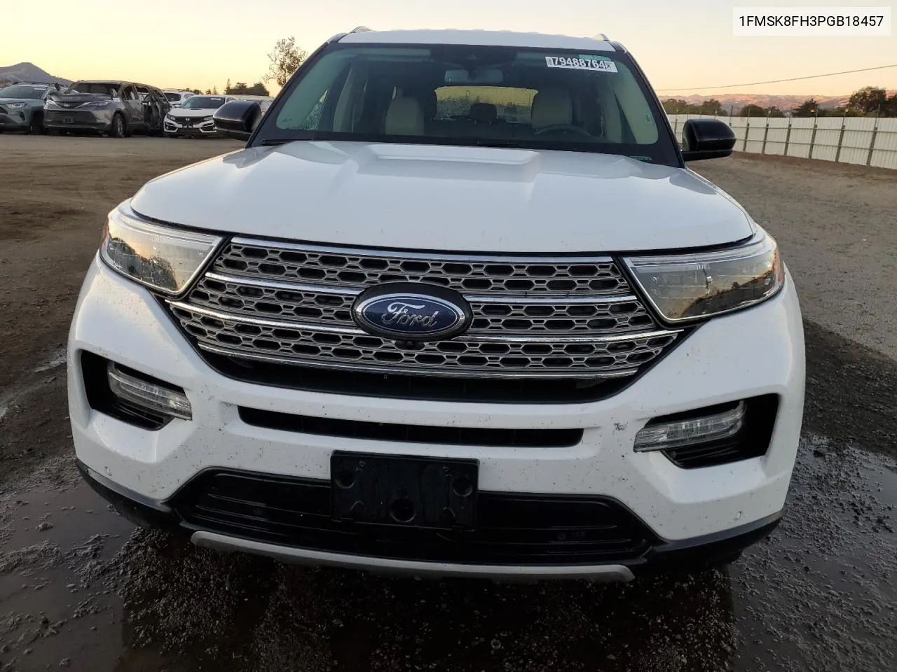 2023 Ford Explorer Limited VIN: 1FMSK8FH3PGB18457 Lot: 79488764