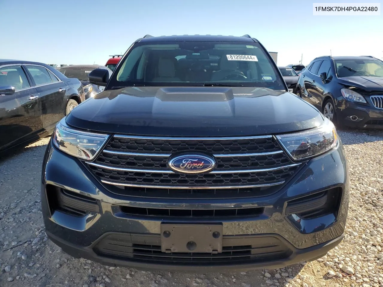 2023 Ford Explorer Xlt VIN: 1FMSK7DH4PGA22480 Lot: 81200644