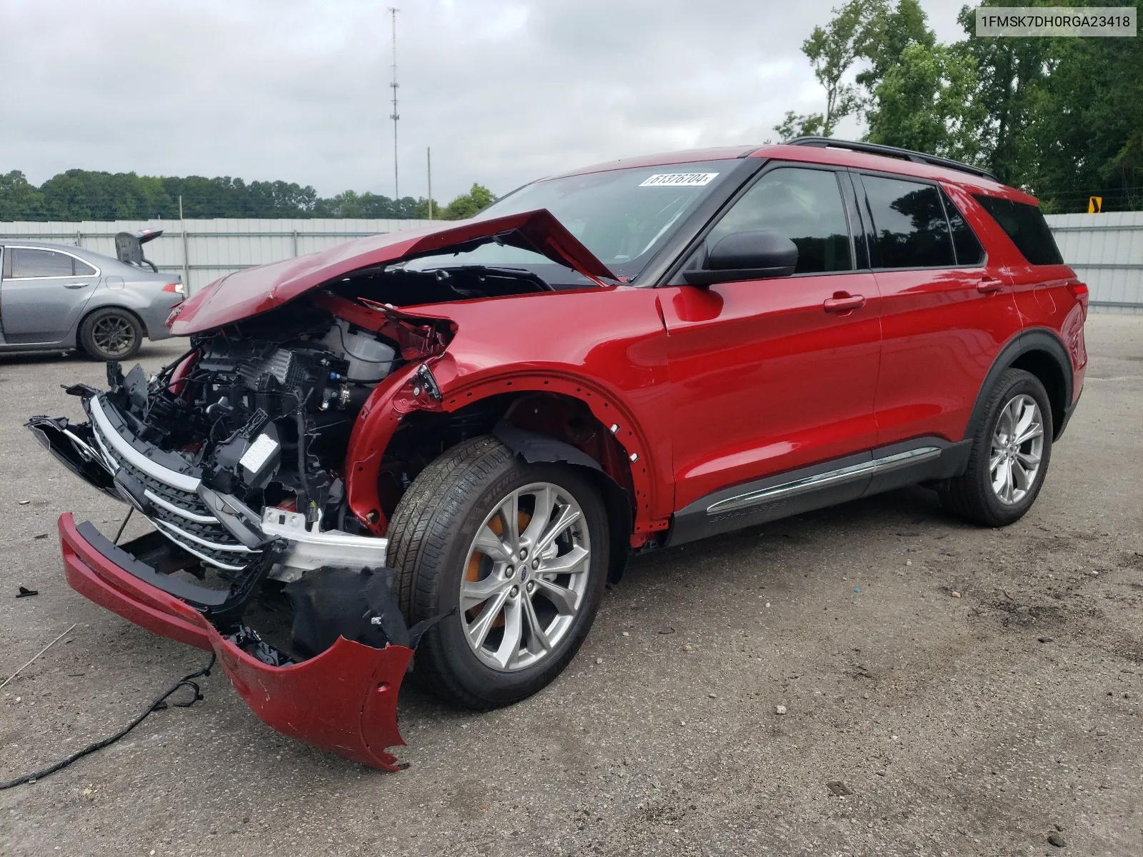 2024 Ford Explorer Xlt VIN: 1FMSK7DH0RGA23418 Lot: 61376704