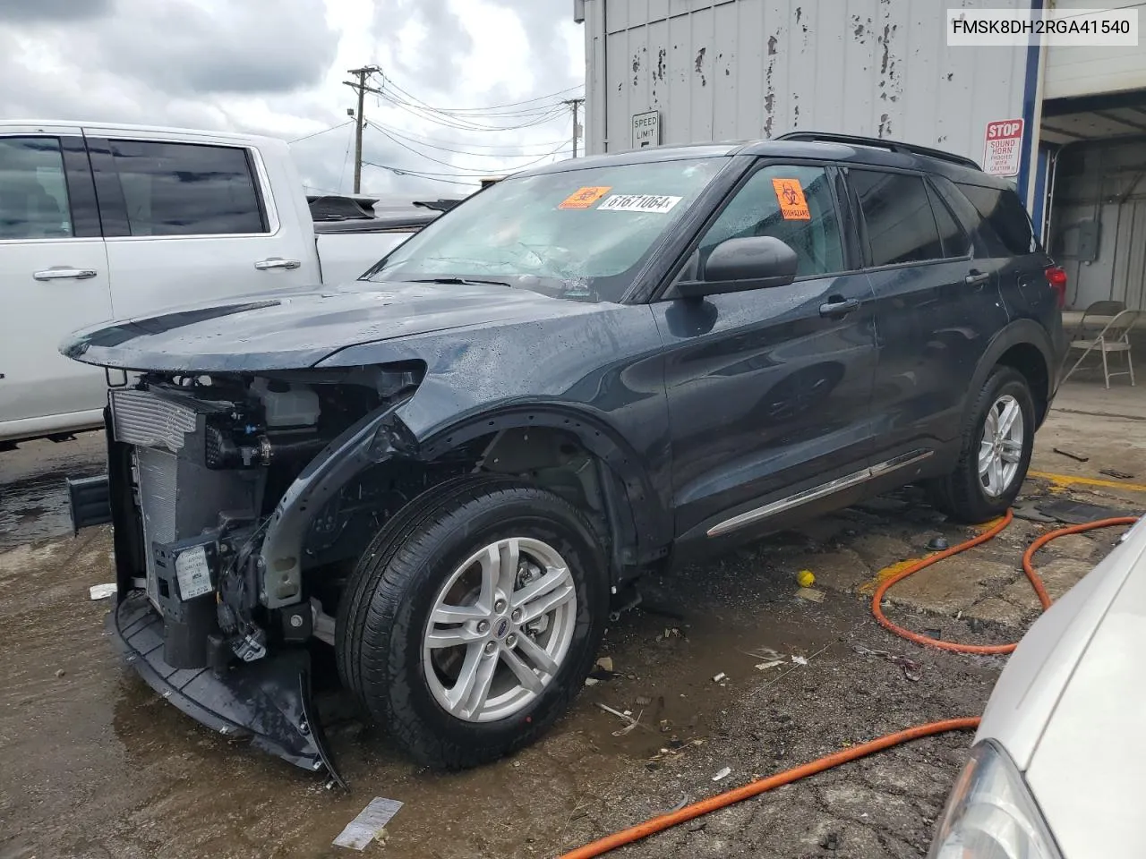 2024 Ford Explorer VIN: FMSK8DH2RGA41540 Lot: 61671064