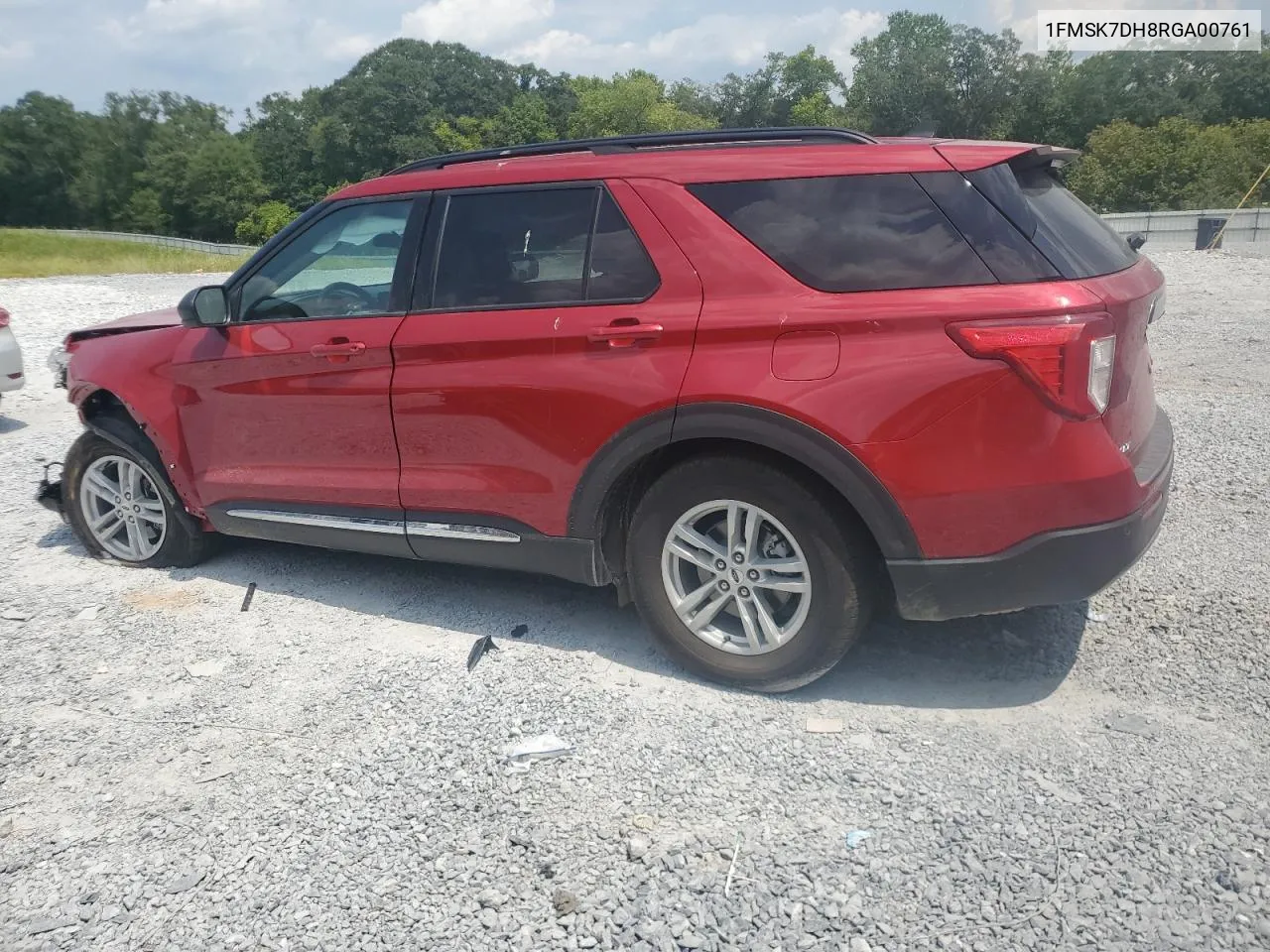 2024 Ford Explorer Xlt VIN: 1FMSK7DH8RGA00761 Lot: 69490434