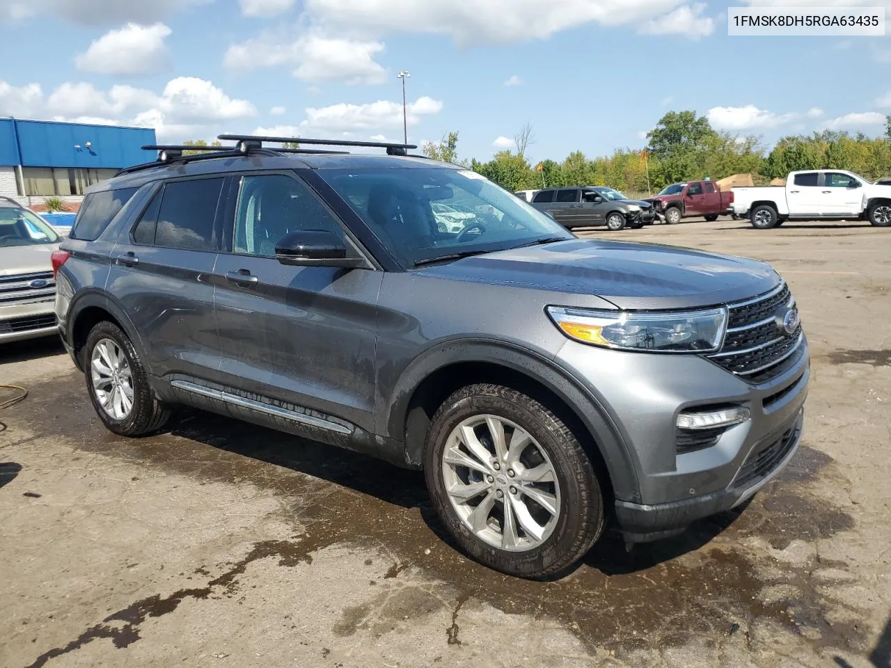 2024 Ford Explorer Xlt VIN: 1FMSK8DH5RGA63435 Lot: 71598874