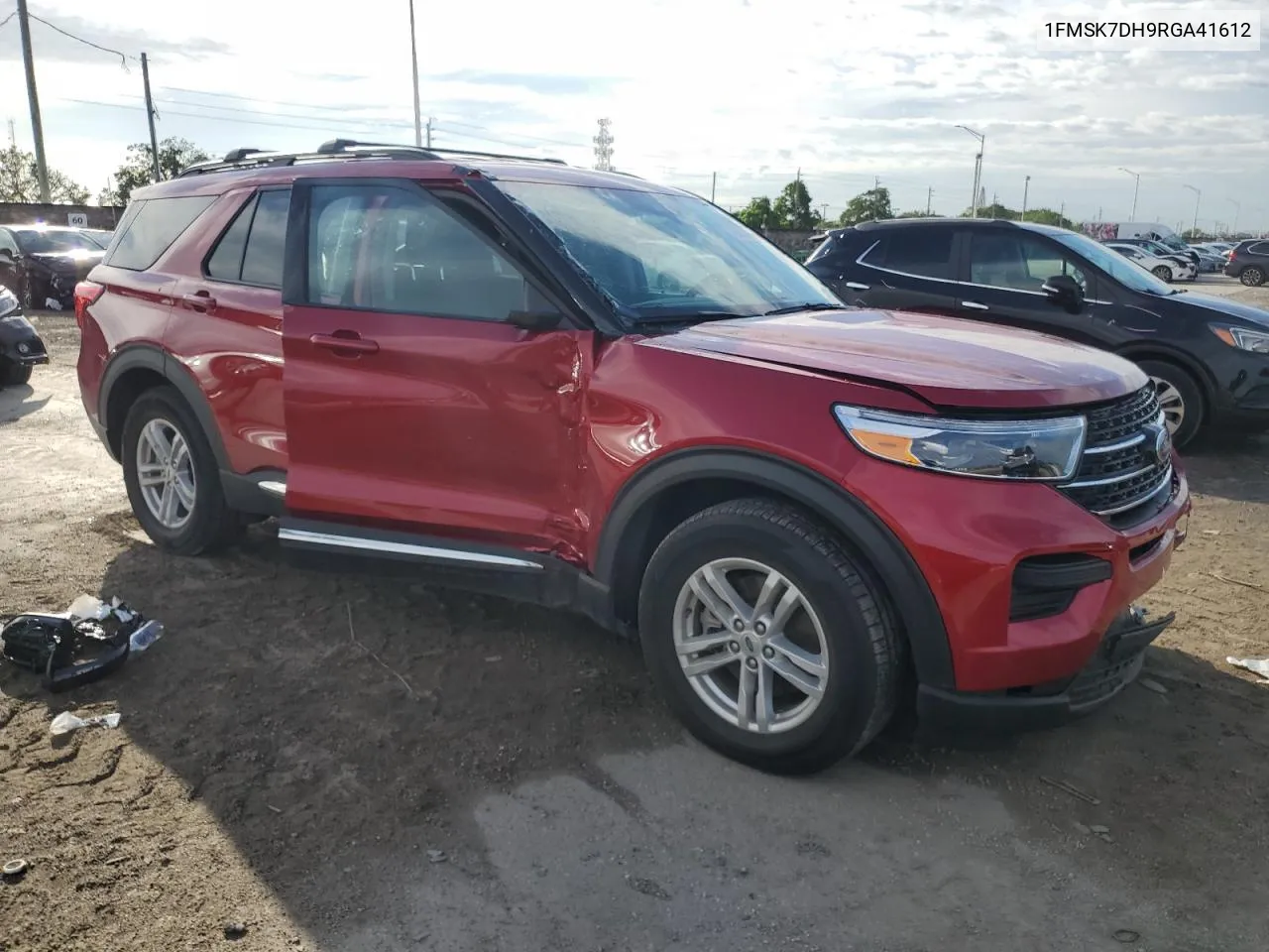 2024 Ford Explorer Xlt VIN: 1FMSK7DH9RGA41612 Lot: 76464644