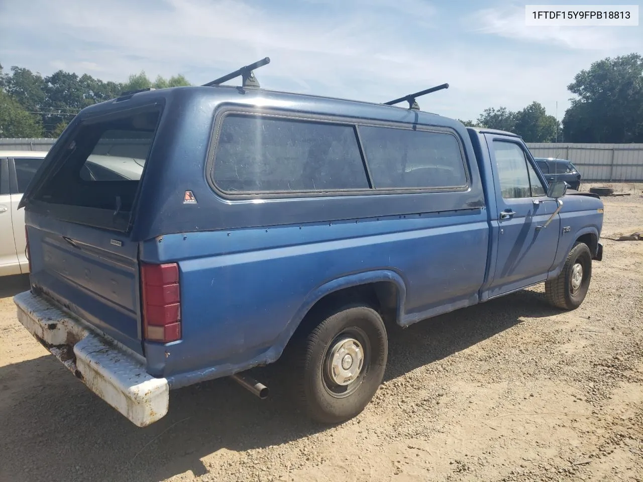 1985 Ford F150 VIN: 1FTDF15Y9FPB18813 Lot: 68640854