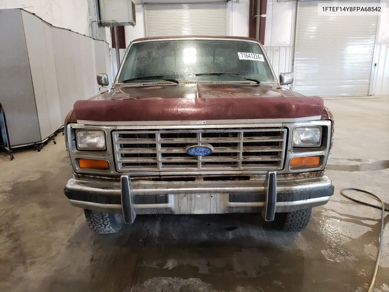 1985 Ford F150 VIN: 1FTEF14Y8FPA68542 Lot: 71641224