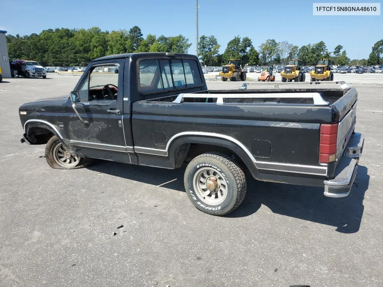 1986 Ford F150 VIN: 1FTCF15N8GNA48610 Lot: 68339324