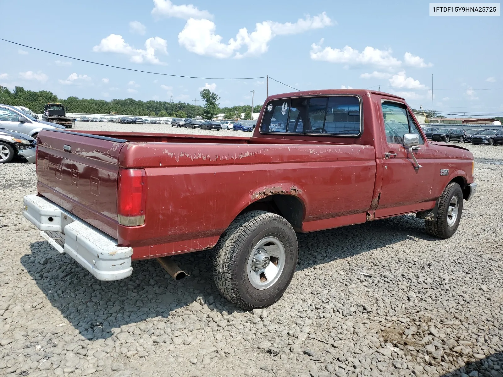 1987 Ford F150 VIN: 1FTDF15Y9HNA25725 Lot: 67257004