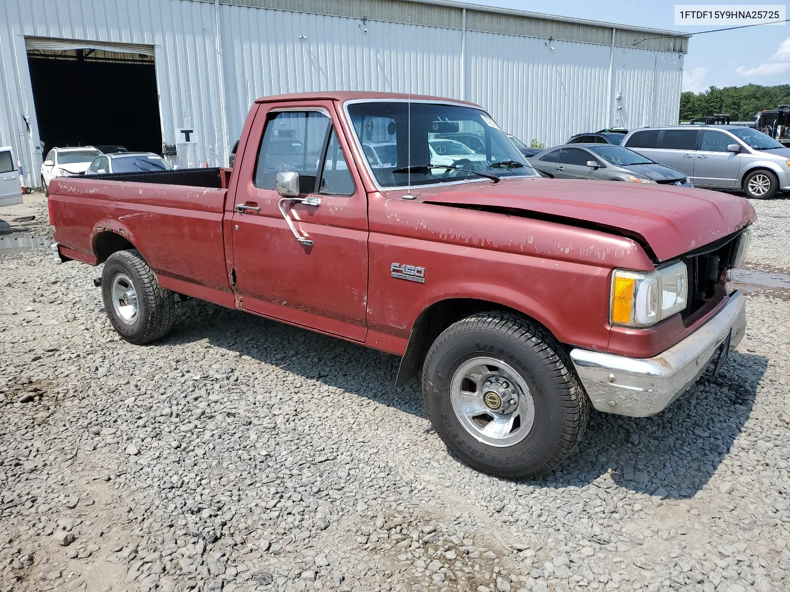 1987 Ford F150 VIN: 1FTDF15Y9HNA25725 Lot: 67257004