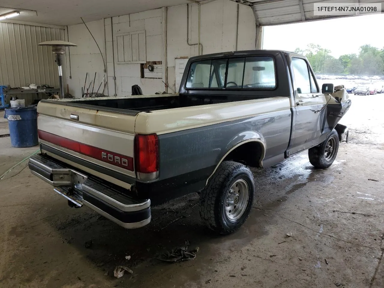 1988 Ford F150 VIN: 1FTEF14N7JNA01098 Lot: 54532284