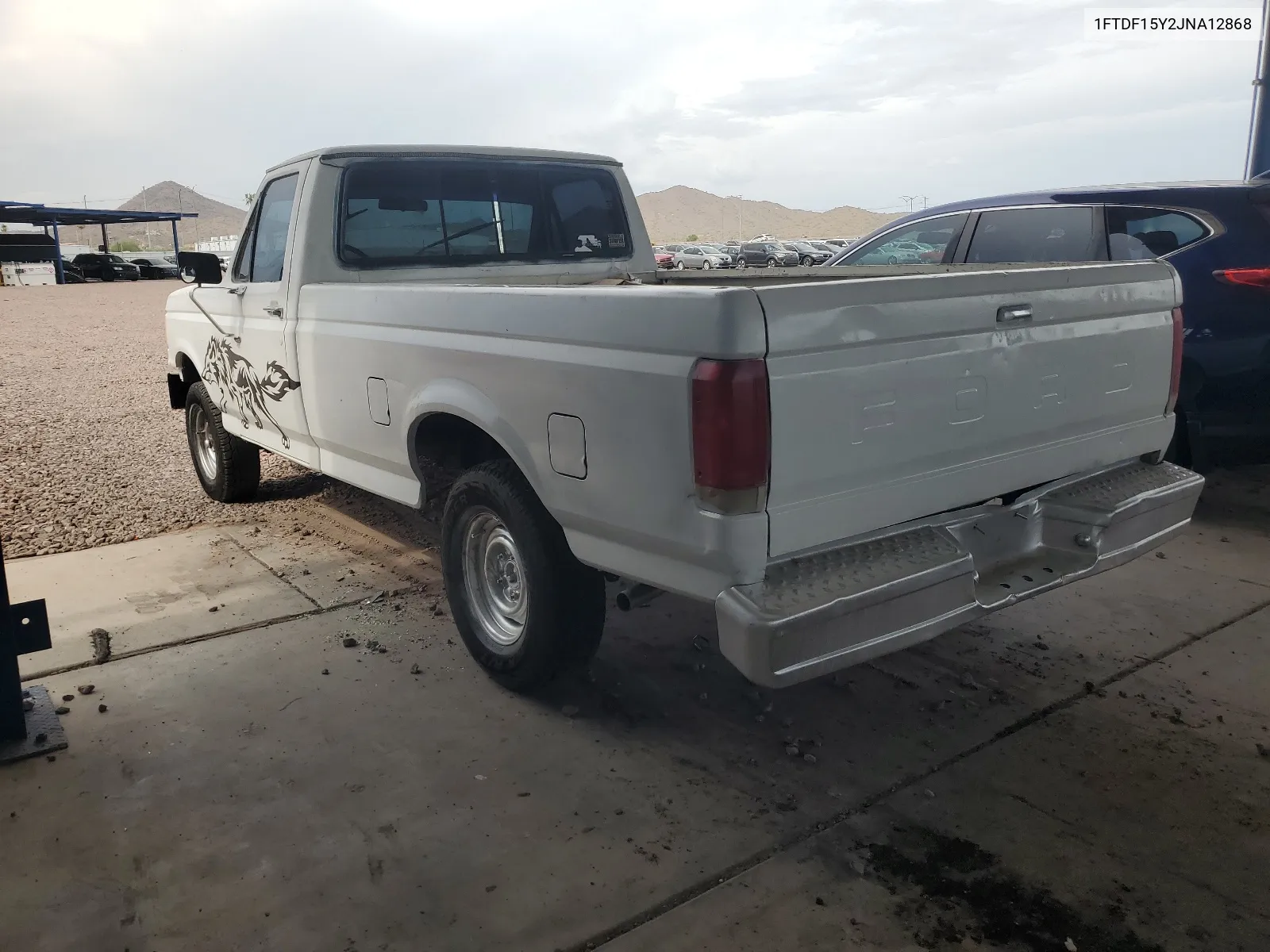 1988 Ford F150 VIN: 1FTDF15Y2JNA12868 Lot: 64960344