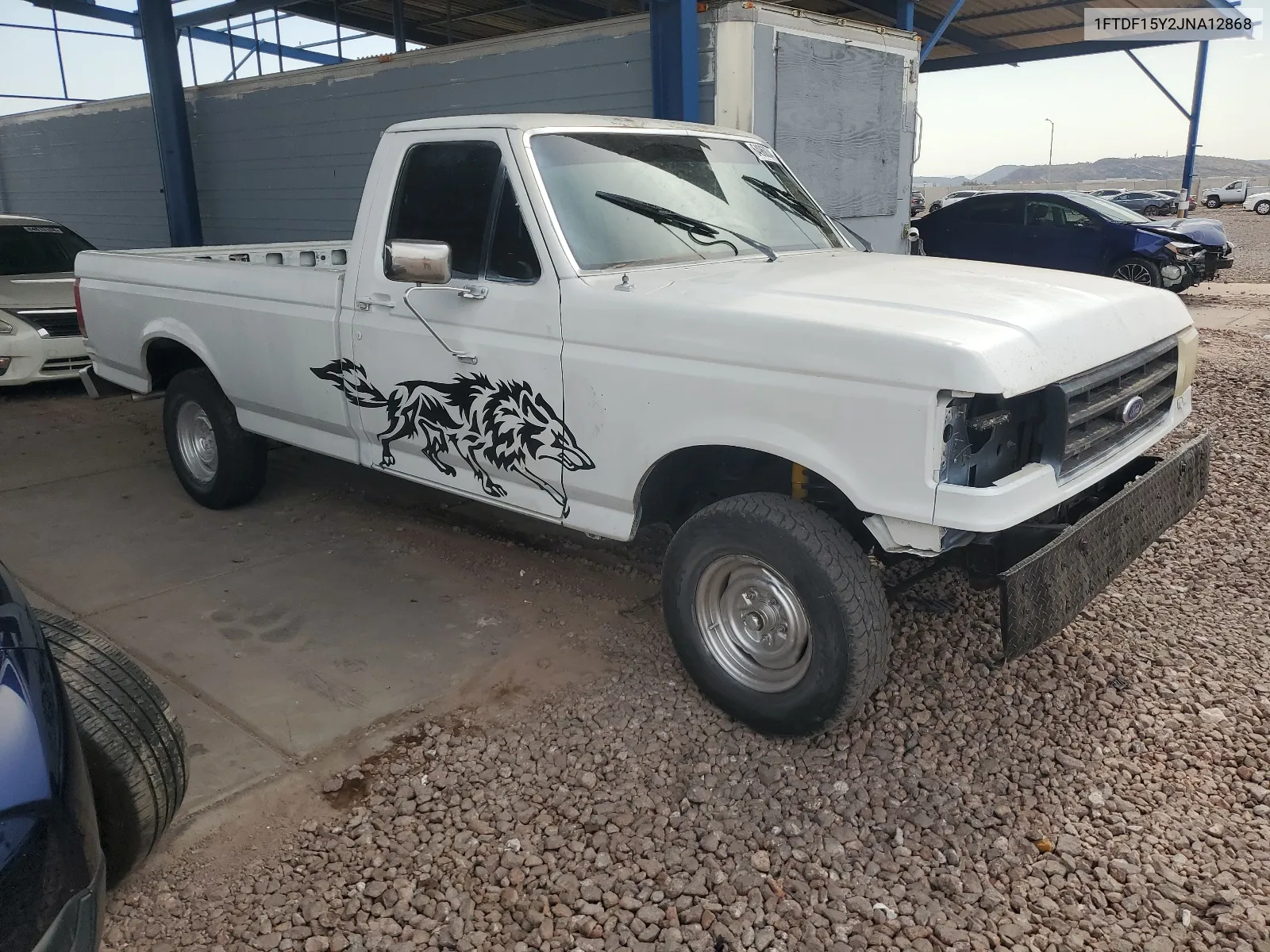 1988 Ford F150 VIN: 1FTDF15Y2JNA12868 Lot: 64960344