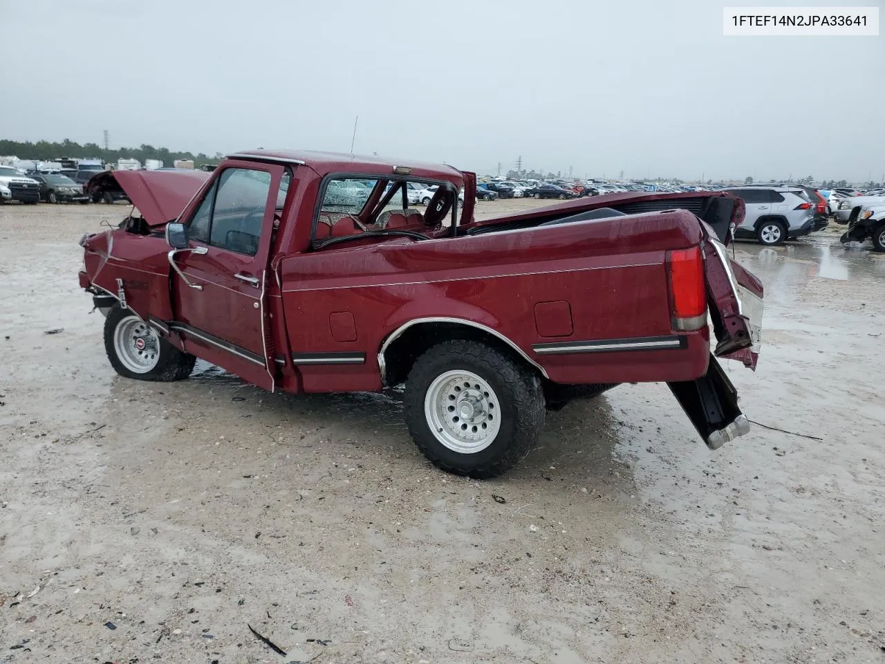 1988 Ford F150 VIN: 1FTEF14N2JPA33641 Lot: 70673454