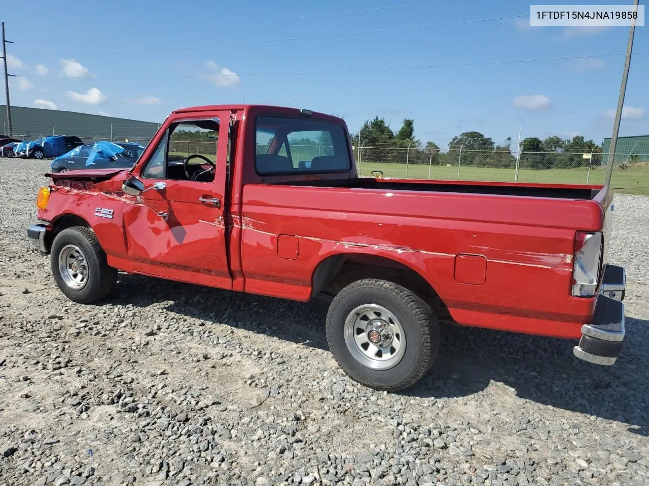 1988 Ford F150 VIN: 1FTDF15N4JNA19858 Lot: 71375894