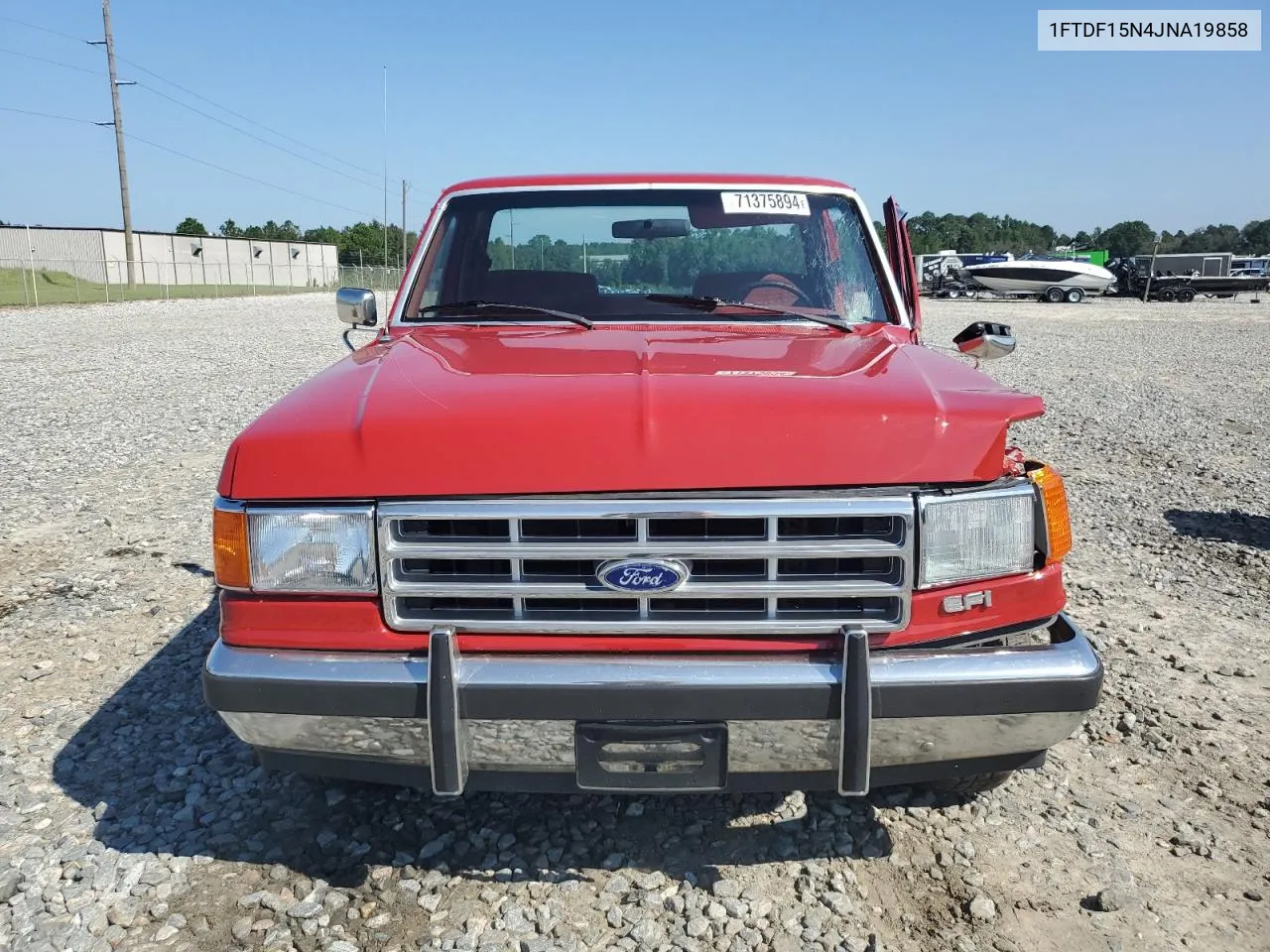 1988 Ford F150 VIN: 1FTDF15N4JNA19858 Lot: 71375894