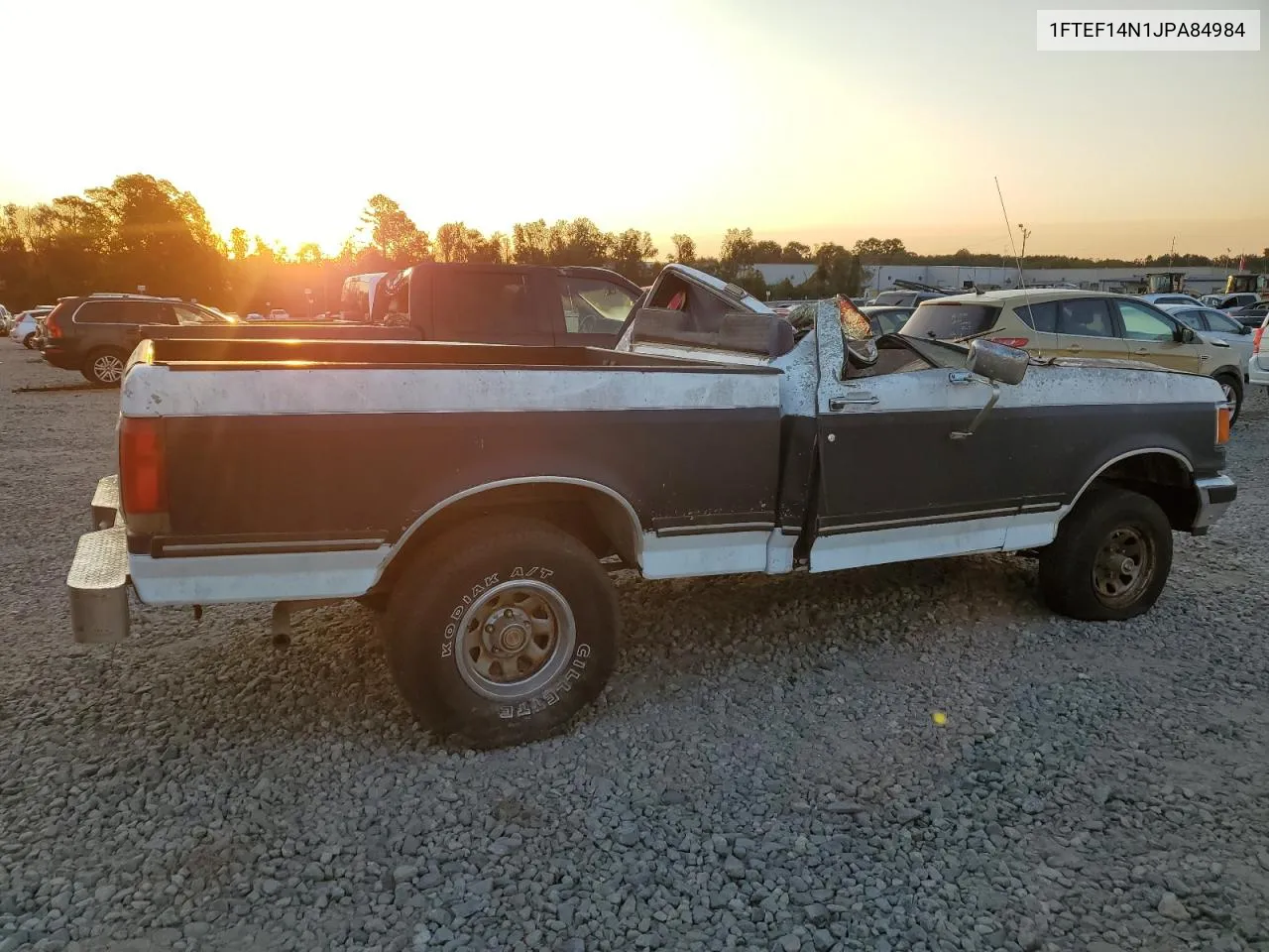 1988 Ford F150 VIN: 1FTEF14N1JPA84984 Lot: 76110014