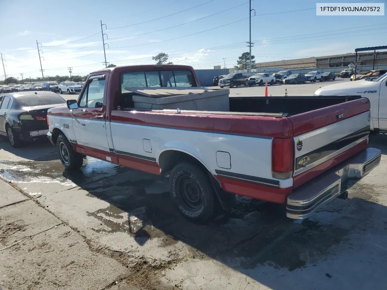 1988 Ford F150 VIN: 1FTDF15Y0JNA07572 Lot: 76735284