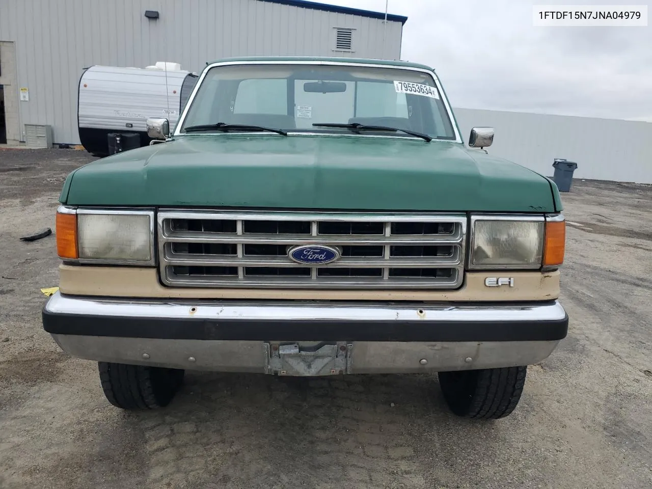 1988 Ford F150 VIN: 1FTDF15N7JNA04979 Lot: 79553634