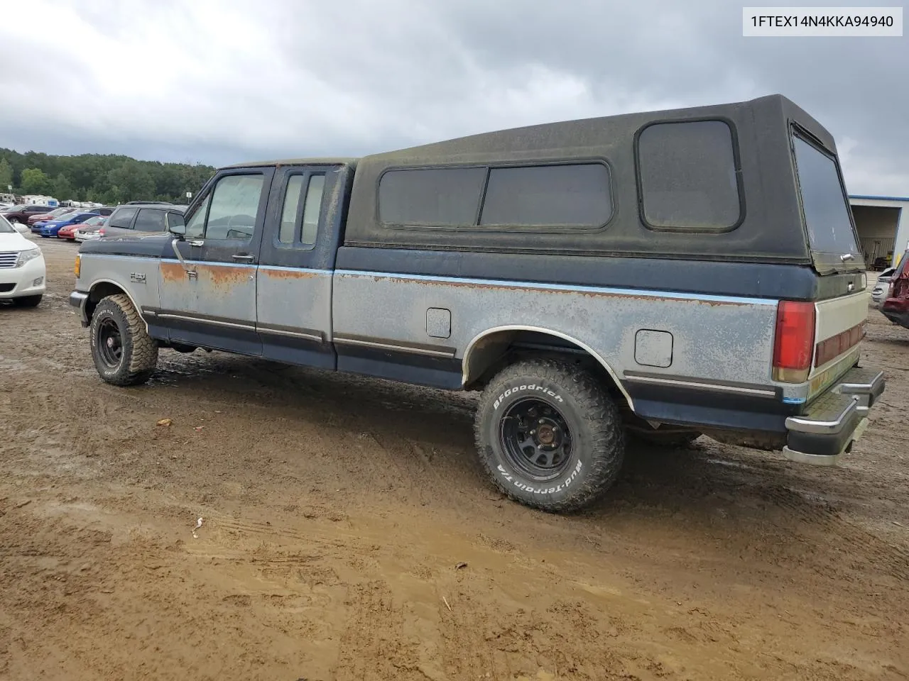 1989 Ford F150 VIN: 1FTEX14N4KKA94940 Lot: 71871464