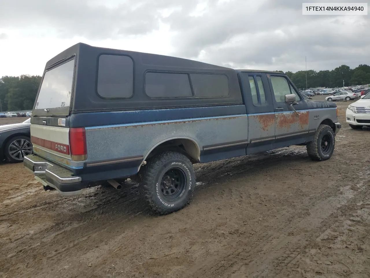 1989 Ford F150 VIN: 1FTEX14N4KKA94940 Lot: 71871464